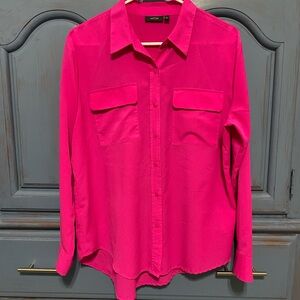 Apt. 9 Fuchsia Collared Shirt